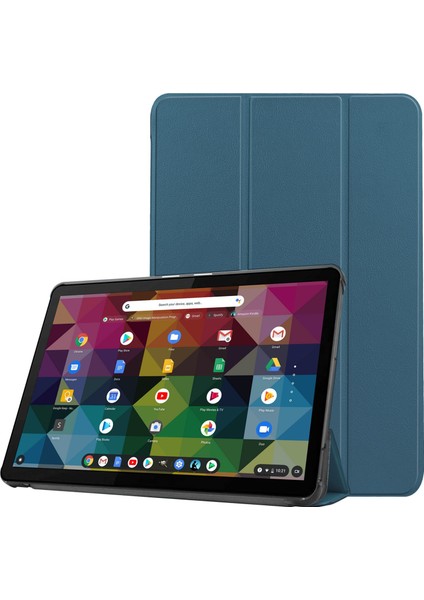 Lenovo Duet Chromebook Için Otomatik Uyandırma Uyku Özellikli Darbeye Dayanıklı Tablet Kılıfı (Yurt Dışından)