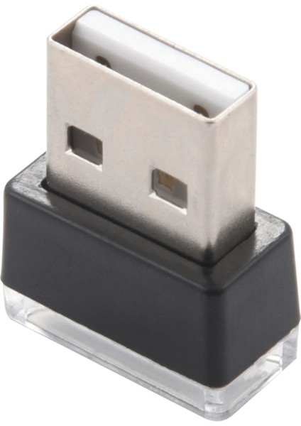 Mini Taşınabilir Mini USB LED Araba Işık Araba Iç USB Atmosfer Işığı Tak ve Çalıştır Dekoratif Işık Acil Aydınlatma Pc Araba Ürünleri Beyaz (Yurt Dışından)