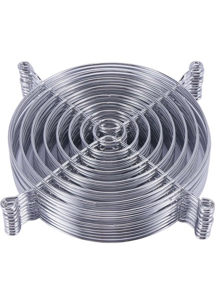 10 Adet Bilgisayar Pc Soğutma Fanı Örgü Kapak Metal Fan Kalkanı -120MM (Yurt Dışından)