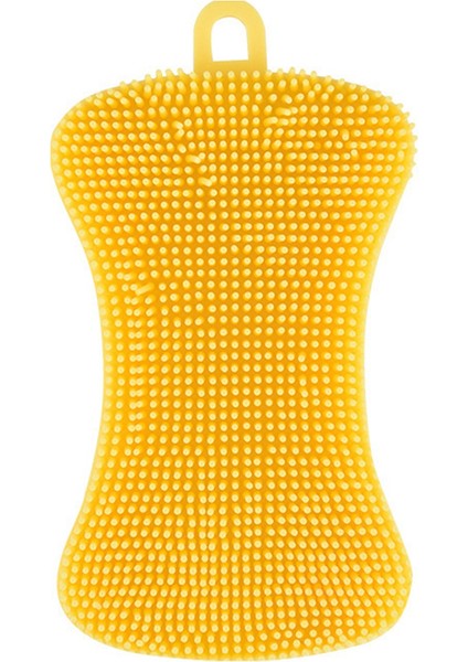 Adet Silikon Bulaşık Yıkama Fırçası Tencere Tava Sünger Scrubber Silikon Ovma Pedi Meyve Saksısı Tava Yıkama Fırçaları (Yurt Dışından) fırsatları