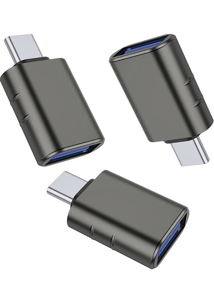 3pack USB C - USB Adaptörü USB C Erkek - Usb3.0 Dişi Adaptör (Yurt Dışından)
