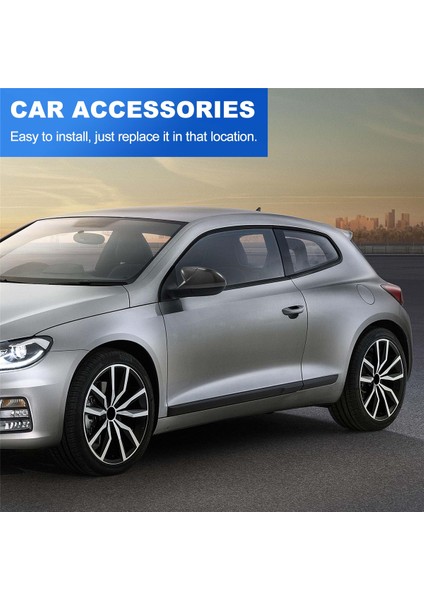 Scirocco 2009-2018 Için Plastik Ayna Kapağı Kapağı (Yurt Dışından)