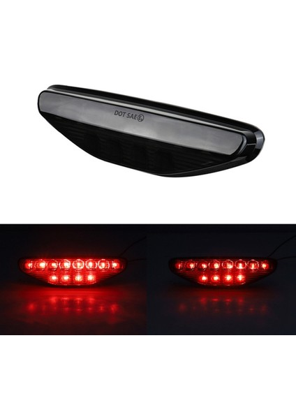 Atv Füme Siyah LED Arka Işık Meclisi Arka Fren Stop Lambası Kuyruk Lambası Honda TRX450R TRX450ER 2006-2014 (Yurt Dışından)