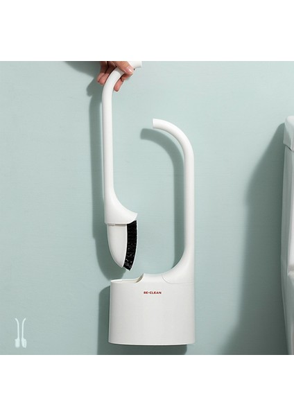 Yeni Duvara Monte Tuvalet Fırçası Yumruklamaya Gerek Yok Yüksek Silikon Malzeme Tuvalet Temizleme Aracı Yıkama Mavi (Yurt Dışından) modelleri