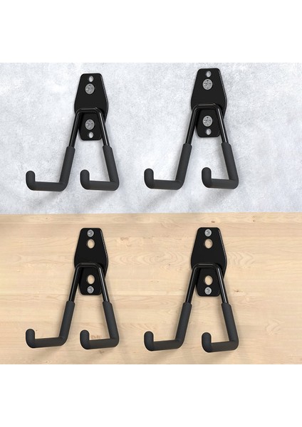 Garaj Kancaları Ağır Hizmet 4pc, Garaj Depolama Kancaları, Bisiklet Için Duvara Monte Garaj Asma Kancaları, Merdiven, Hacimli Öğeler (Yurt Dışından) fiyatları