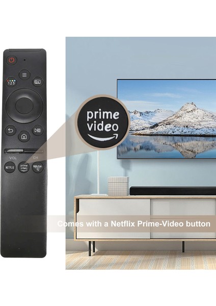 Samsung Smart-Tv Için Evrensel Uzaktan Kumanda, Hdtv 4K UHD Kavisli QLED ve Daha Fazla Tv'nin Uzaktan Değiştirilmesi (Yurt Dışından)