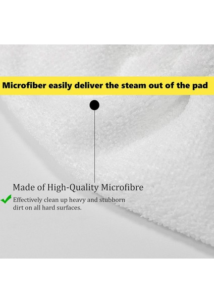 El Nozulu Için 5 Parça Mikrofiber Kapak Seti Karcher Easyfix Buharlı Temizleyici Sc1, Sc2, Sc3, Sc4, Sc5 (Yurt Dışından)