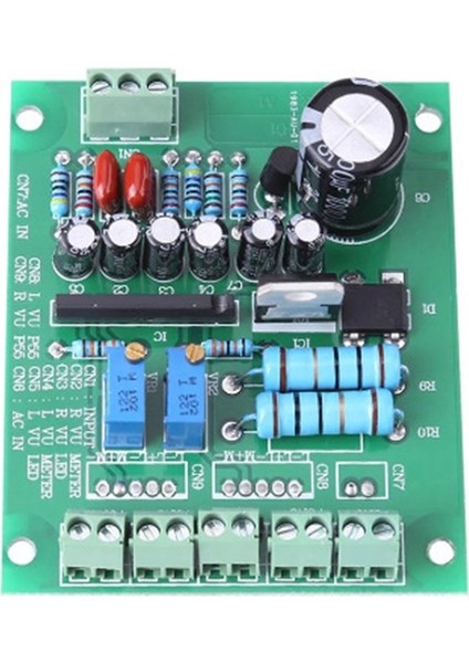 Dc 9-12V Vu Seviye Ses Ölçer Sürücü Kartı Db Seviye Ölçer Amplifikatör Ic BA6138 Çift Taraflı Devre Kartı (Yurt Dışından)