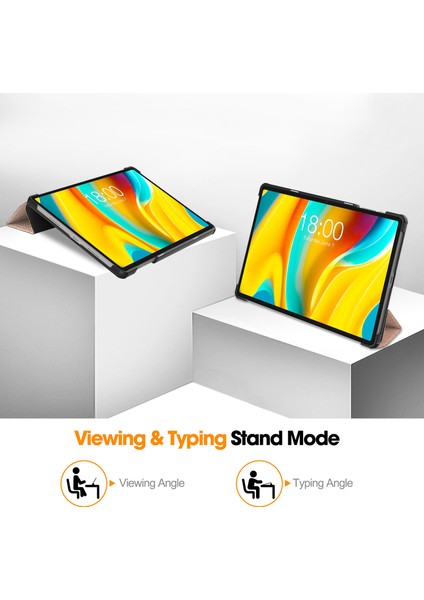 Teclast T50 Pro Için Otomatik Uyandırma Uyku Özellikli Darbeye Dayanıklı Tablet Kılıfı (Yurt Dışından) modelleri