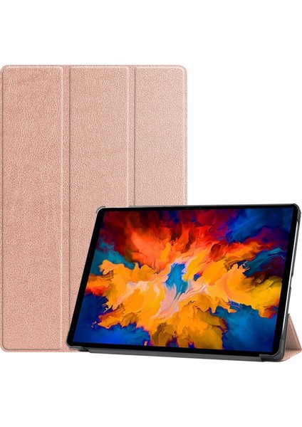 Lenovo Tab P11 Pro TB-J706F Için Otomatik Uyandırma Uyku Özellikli Darbeye Dayanıklı Tablet Kılıfı (Yurt Dışından)