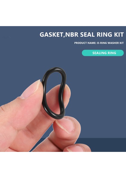 1200 Adet Nbr Conta Halkası Kiti Kalınlığı 1.5mm 2.4mm 3.1mm Nitril Nbr O-Ring Conta Sızdırmazlık Halkası (Yurt Dışından)