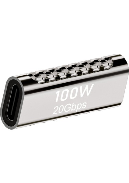 Adet Type-C Dişi - Type-C Dişi Adaptör 20GBPS Dönüştürücü Adaptör (Yurt Dışından)