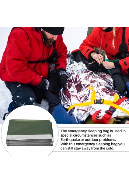4 Paket Acil Durum Battaniyesi Ultra Hafif Yeniden Kullanılabilir Acil Durum Mylar Termal Battaniye Açık Havada Kamp Yürüyüş Hayatta Kalma (Yurt Dışından)