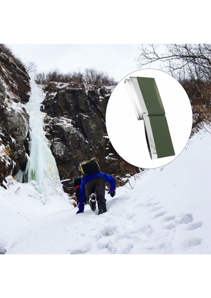 4 Paket Acil Durum Battaniyesi Ultra Hafif Yeniden Kullanılabilir Acil Durum Mylar Termal Battaniye Açık Havada Kamp Yürüyüş Hayatta Kalma (Yurt Dışından) indirimleri