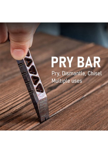 Titanyum Gözetleme Çubuğu, Anahtarlık Çok Amaçlı Alet, Cep Aracı Şişe Açacağı Anahtarlık Dış Mekan Aracı, Titanyum Anahtarlık, Çok Renkli (Yurt Dışından) fırsatları