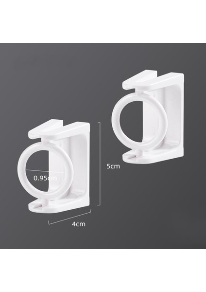 10 Adet Perde Çubuk Tutucu Kelepçe Kanca Kendinden Yapışkanlı Elbise Askısı Braketi 360 Rotasyon Üçgen Halka Ayarlanabilir Kanca (Yurt Dışından) fiyatları