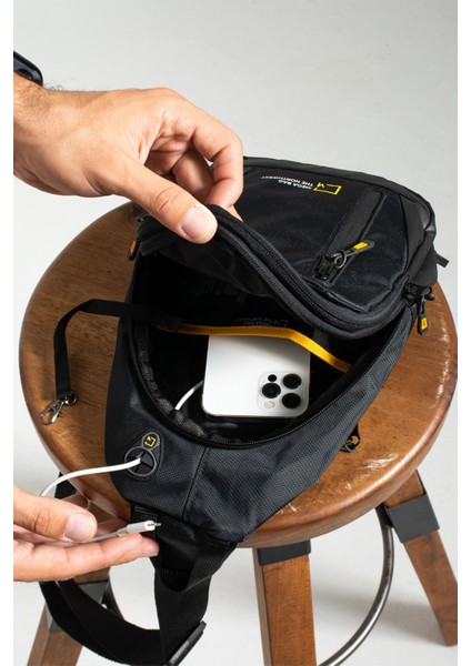 Unisex Keten Kumaş Su Geçirmez Çanta, Çapraz Askılı Omuz ve Göğüs Çantası, Body Bag, modelleri