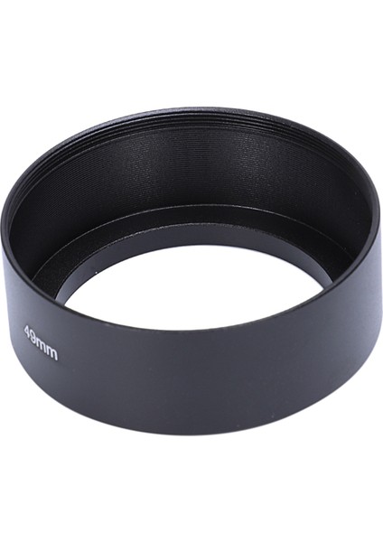 Canon Nikon Pentax Sony Olympus Için 49MM Montajlı Standart Metal Lens Başlığı (Yurt Dışından)