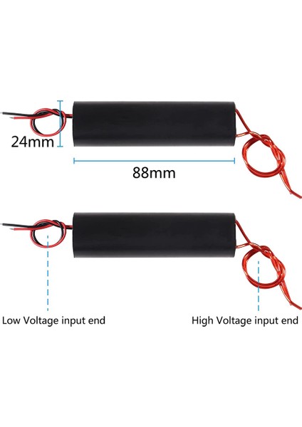 5 Adet Yüksek Gerilim Jeneratörü Dc 6-12V Ila 1000KV Boost Step-Up Invertör Ark Atım Jeneratörü Güç Modülü (Yurt Dışından)