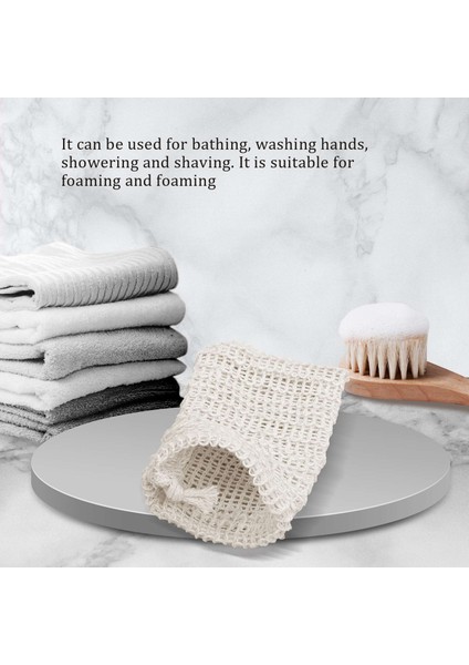 10 Paket Doğal Sisal Sabun Poşeti Peeling Sabunu Tasarrufu Kese Tutucu (Yurt Dışından) modelleri