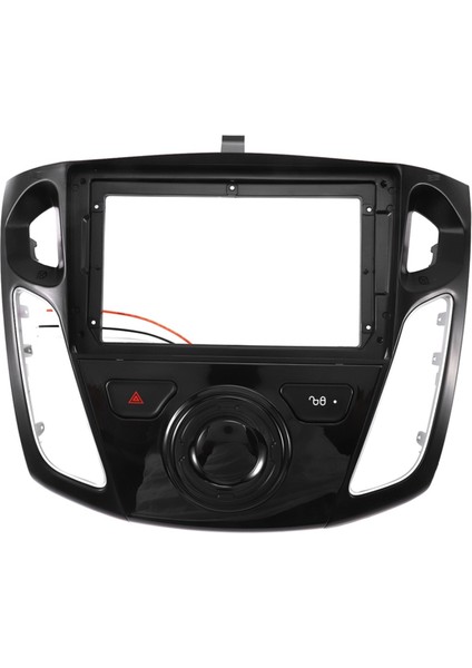 Inç Araba Radyo Fasya Dash Trim Kiti Ford Focus 3 2012-2017 Stereo DVD Oynatıcı Çivisiz Çerçeve (Yurt Dışından)