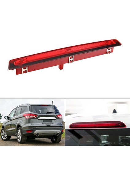 Araba Yüksek Montaj Arka Üçüncü Fren Lambası Dur Sinyal Lambası Kırmızı Lamba Ford Escape/kuga 2013 2014 2015 2016 (Yurt Dışından)