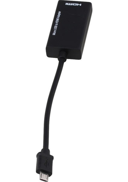 Mikro Usb'den HDMI Adaptörüne 1080 P HDMI Kablosu Android Telefon Tablet Tv Desteği 192 Khz Dijital Ses (Yurt Dışından)
