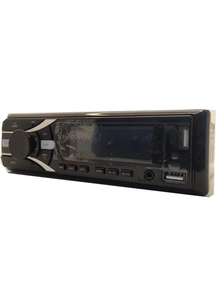 Araba 7 Renkli Işıklar Fm Radyo Araba Bluetooth 12V Mp3 Çalar Takılabilir Kart U Disk Multimedya Radyo (Yurt Dışından)