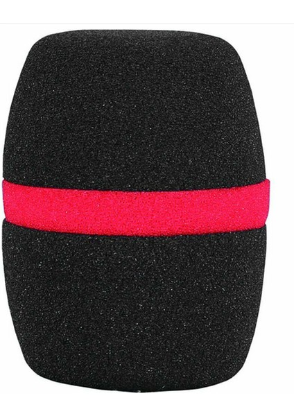 10 Adet El Sahne Mikrofonu Ön Cam Köpük Mikrofon Kapağı Karaoke Siyah (Yurt Dışından)