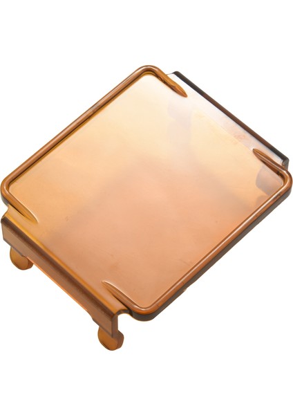 2 Adet 3 Inç Amber LED Pod Kapakları Kare LED Işık Çubuğu Kapakları LED Küp Kapakları Koruyucu Polikarbonat Işık Çubuğu Lens Kapakları (Yurt Dışından)