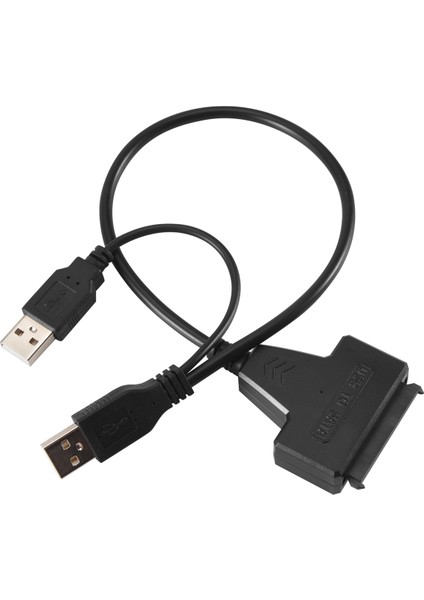 Usb2.0 - Sata Adaptör Kablosu 48CM, 2,5 Inç Harici SSD HDD Için (Yurt Dışından)