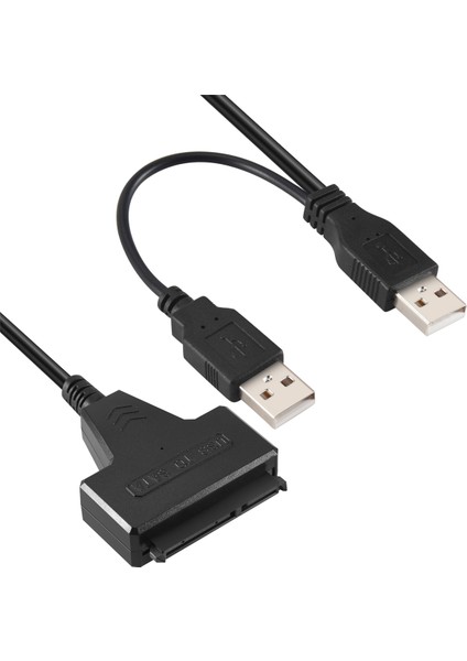 Usb2.0 - Sata Adaptör Kablosu 48CM, 2,5 Inç Harici SSD HDD Için (Yurt Dışından)