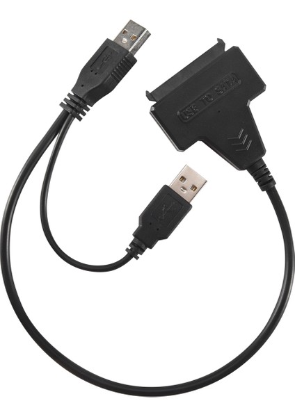 Usb2.0 - Sata Adaptör Kablosu 48CM, 2,5 Inç Harici SSD HDD Için (Yurt Dışından)