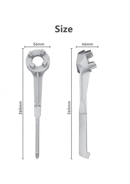 Tapa Anahtarı, Davul Anahtarı 10 15 20 30 50 55 Galon Varil Için Alüminyum Namlu Açıcı Aracı, 2 ve 3/4 Inç Tapa Kapaklarına Uyar (Yurt Dışından)