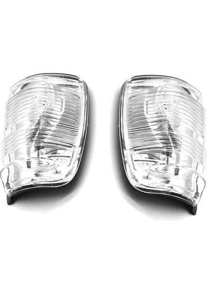 Çift Beyaz Kapı Kanat Ayna Göstergesi Dikiz Kenar Işıkları Ford Transit Için Mk8 2014-2019 BK31-13B381-AB BK31-13B382-AB (Yurt Dışından)
