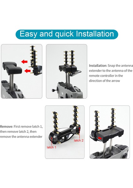 Air 2s Anten Menzil Genişletici Sinyal Arttırıcılar 5.8ghz Djı Mini 2/air 2s/mavic 3 / Air 2 Drone'a Özel Aksesuarlar (Yurt Dışından)