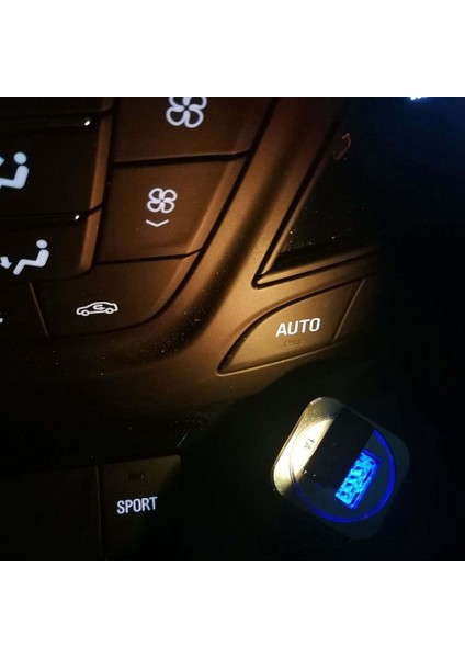 Adet Evrensel Mini USB LED Araba Işık Oto Iç Atmosfer Işığı Renkli Dekoratif Lamba Araba Aksesuarları (Yurt Dışından)