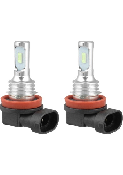 Süper Parlak H8 H9 H11 LED Far Ampul Kiti Yüksek/düşük Huzmeli Işık 8000LM 8000K Buz Mavisi 80W (Yurt Dışından)