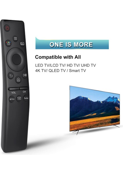Samsung Smart Tv Uzaktan Kumandasının Değiştirilmesi Için Evrensel, Kızılötesi Uzaktan Kumanda, Netflix, Prime Video, Hulu Düğmeleri ile (Yurt Dışından)