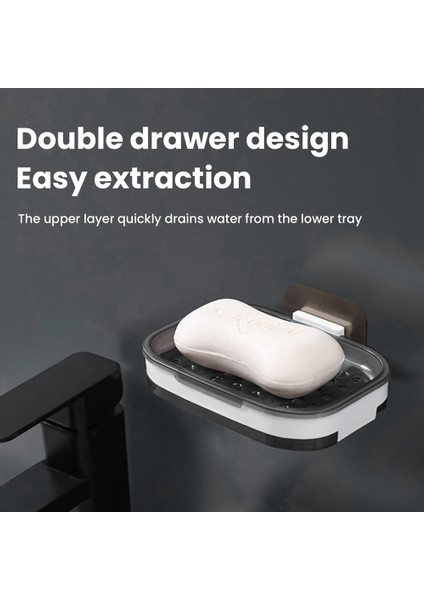 Kaymaz Sabunluk Banyo Güçlü Emiş Drenaj Raf Sabunluklar Ev Vantuz Duvara Monte Sabunluk (Yurt Dışından) modelleri