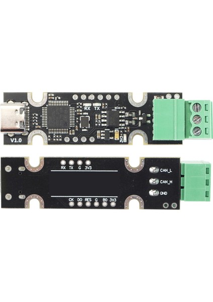 STM32F072 Çipli Usb'den Can Adaptörüne CAN2.0A ve B'yi (Yurt Dışından)