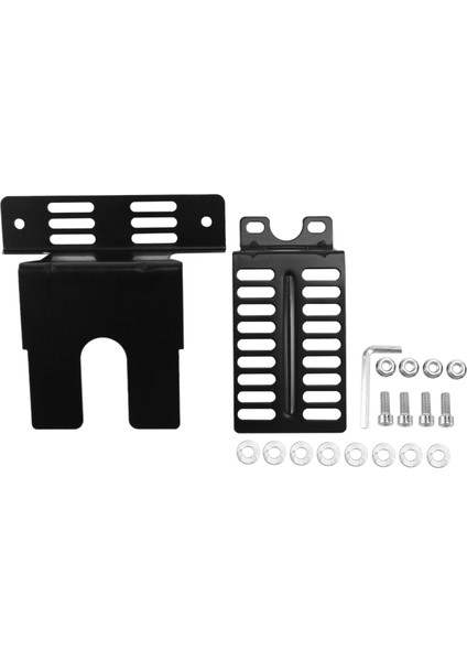 Adet Paslanmaz Çelik Rotisserie Motor Braketi Seti Evrensel Barbekü Motor Destek Plakaları Açık Kamp Barbekü Araçları (Yurt Dışından)