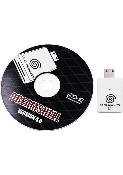 Sega Dreamcast Için Sd/tf Kart Adaptörü Okuyucu ve Dreamshell Boot Loader'lı CD Dc Dreamcast Konsolları Için Oyun Okuma (Yurt Dışından)