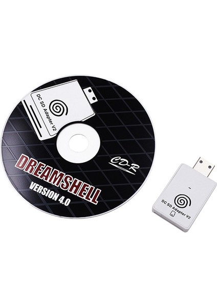 Sega Dreamcast Için Sd/tf Kart Adaptörü Okuyucu ve Dreamshell Boot Loader'lı CD Dc Dreamcast Konsolları Için Oyun Okuma (Yurt Dışından)