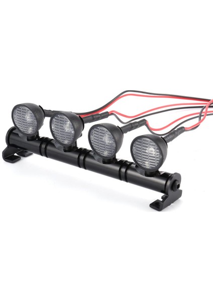 92.5mm Çok Fonksiyonlu Parlak LED Işık Lamba Çubuğu 1/10 Rc Paletli Traxxas Trx-4 Trx4 SCX10 Rc Paletli Rc Araba, 4 LED (Yurt Dışından)