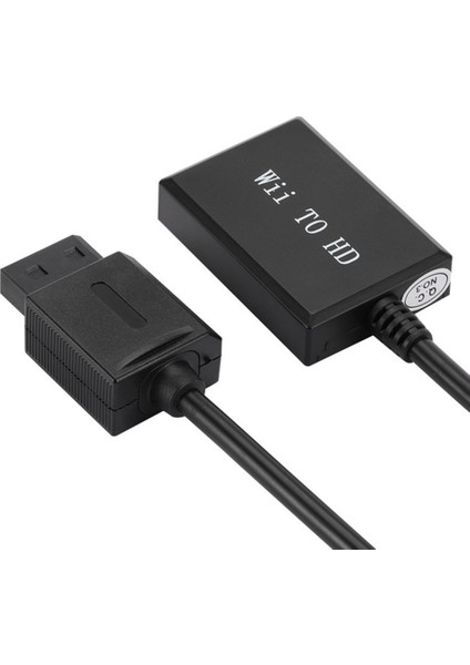 Wii - Hd Dönüştürücü Adaptör 1080P 720P Wii - Hd Adaptör Ses Pc Için (Yurt Dışından)