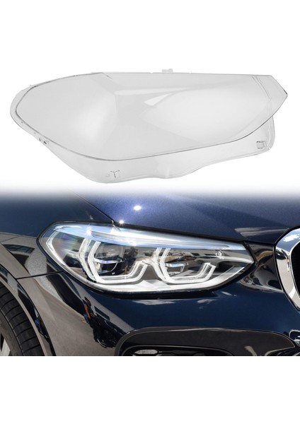 -Bmw X3 G01 2018 2019 2020 Için Araba Far Kapağı Şeffaf Lens Far Abajur Kabuk (Sol Taraf) (Yurt Dışından)
