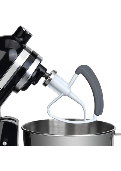Kitchenaid Mikser Için Flex Kenarlı Çırpıcı 4.5-5 Qt Açılır Kafalı Stand Mikser Ek Parçaları, Mikser Küreği Aksesuarları (Yurt Dışından)