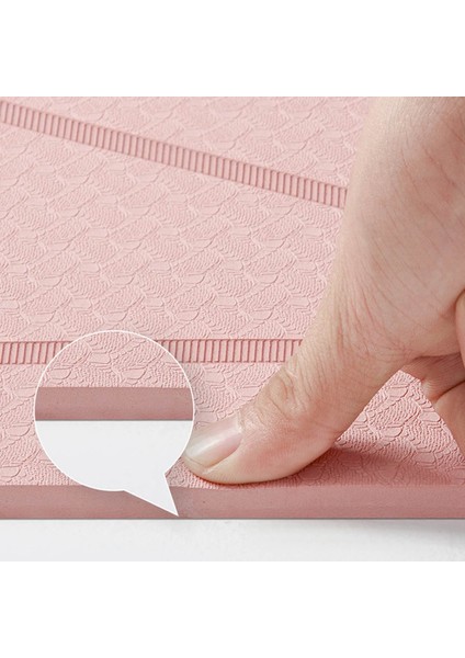 Atlama Matı Yoga Spor Egzersiz Minderi Için Tpe Mat 127X62CM Pembe (Yurt Dışından) fırsatları