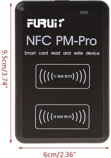 Furuı Yeni Pm-Pro Rfıd Ic/ıd Fotokopi Teksir Fob Nfc Okuyucu Yazar Şifreli Programcı USB Uıd Kopya Kart Etiketi (Yurt Dışından)